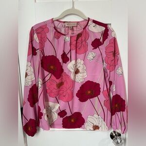 Philosophy Women's Floral Pink Top size XS